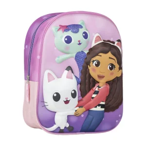 Mochila Infantil 3d Gabby´S Dollhouse