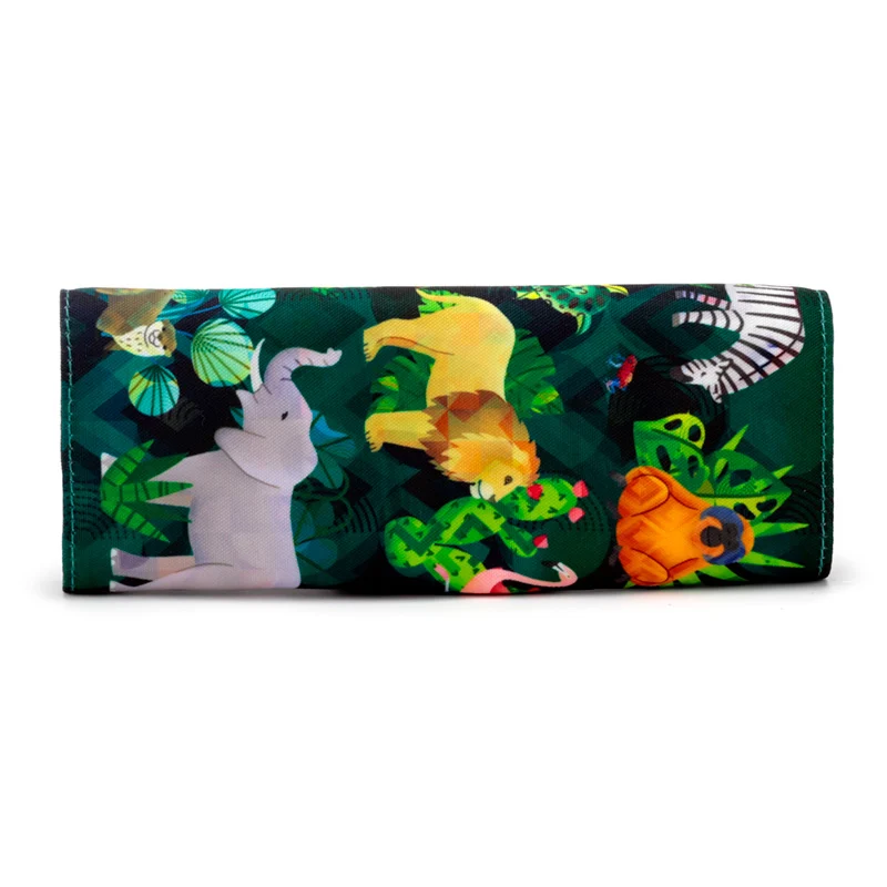 Reino Animal - Conjunto de 8 peças de papelaria reciclada em Lona - Image 6