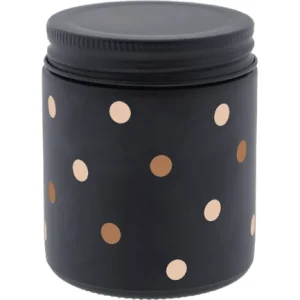 Vela aromática "Black Small Dots" Black Attraction