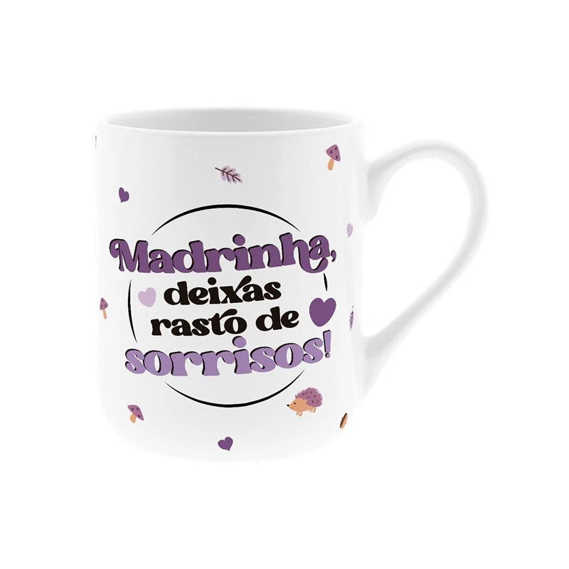 Caneca + meias Madrinha deixas um rasto de sorrisos - Image 3