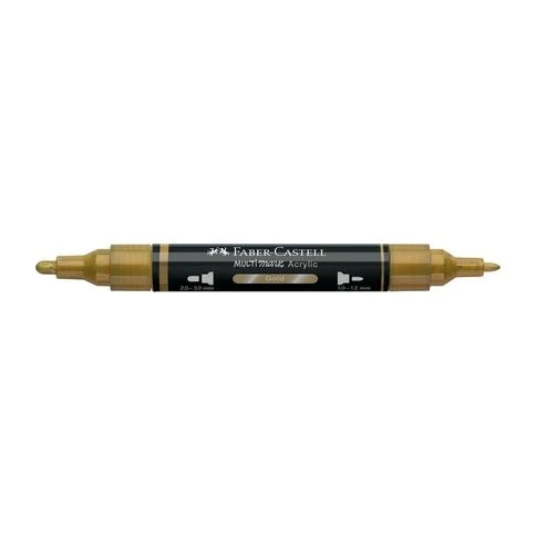 Marcador Acrílico Faber-Castell Multimark Gold